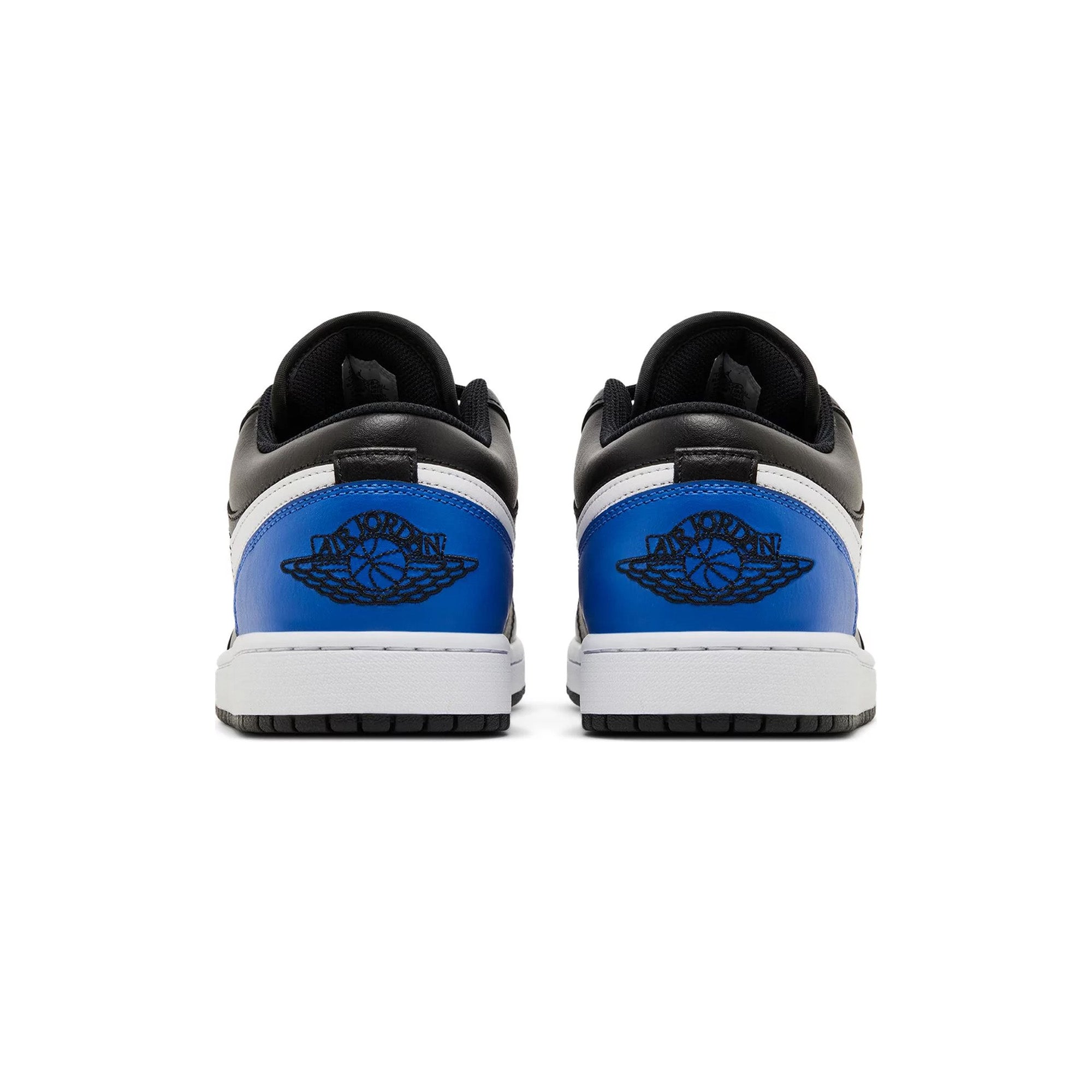 Air Jordan 1 Low 'Black Royal Toe' Men's Basketball Shoes - Stylish Sneakers for Casual Wear, Street Fashion & Sports Performance
