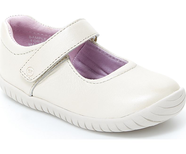 Stride Rite Pearl Metallic SRT Maya Baby & Toddler Shoes - Comfortable First Walkers for Girls' Everyday Wear & Special Occasions