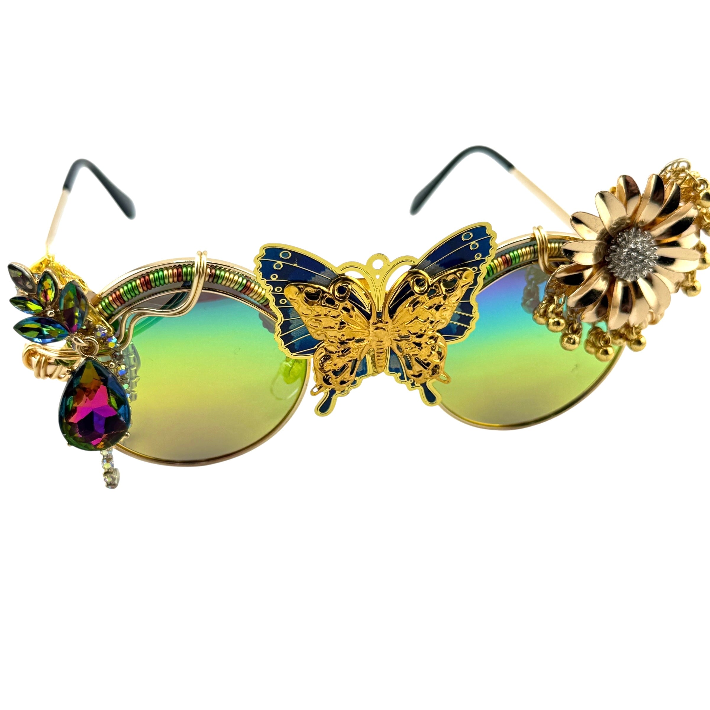 Butterfly Keepsake SpunClips™ - Elegant Hair Clips for Women & Girls - Perfect for Weddings, Parties & Everyday Wear