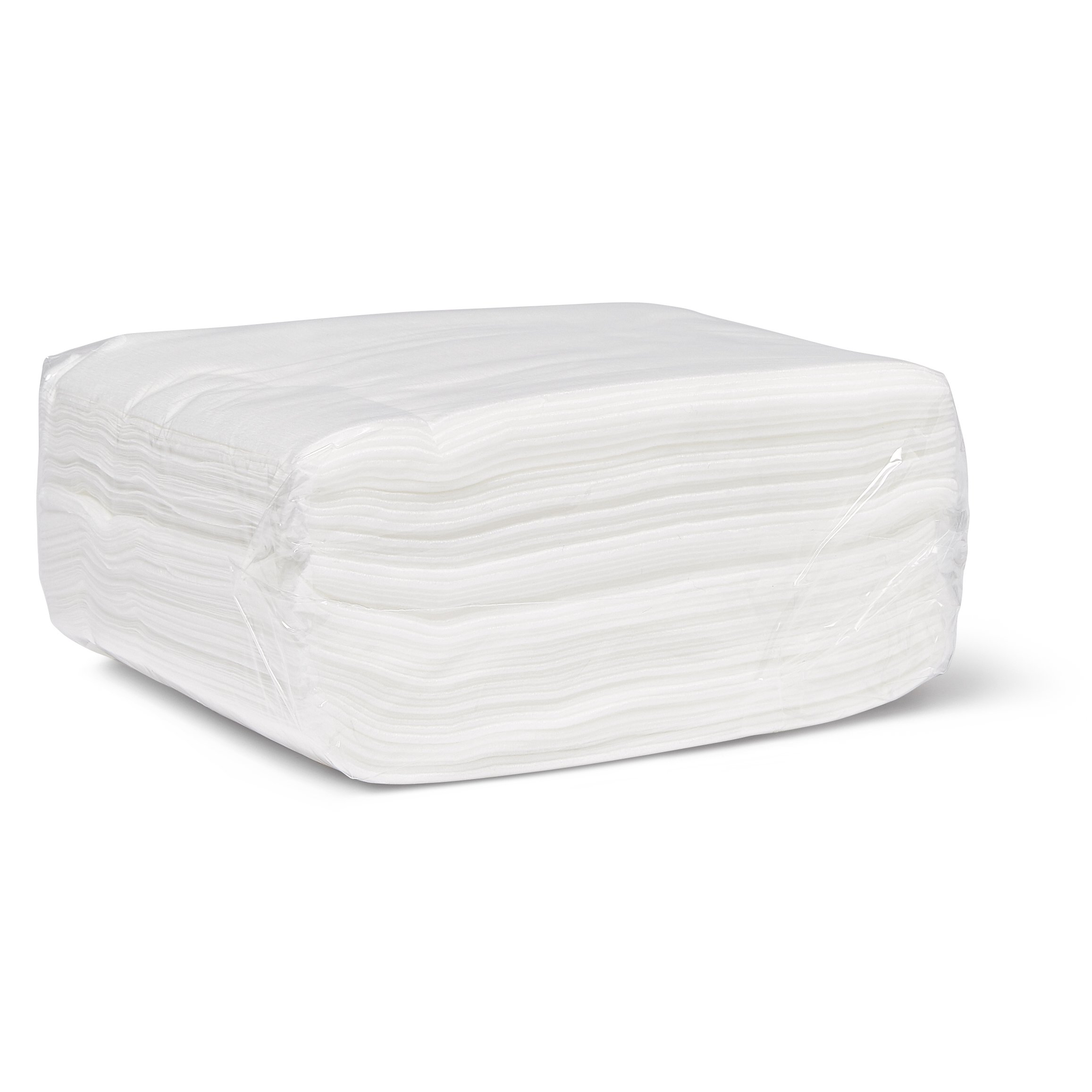 Medline Ultrasoft Absorbent Dry Cleansing Wipes - Hypoallergenic, Fragrance-Free, 10