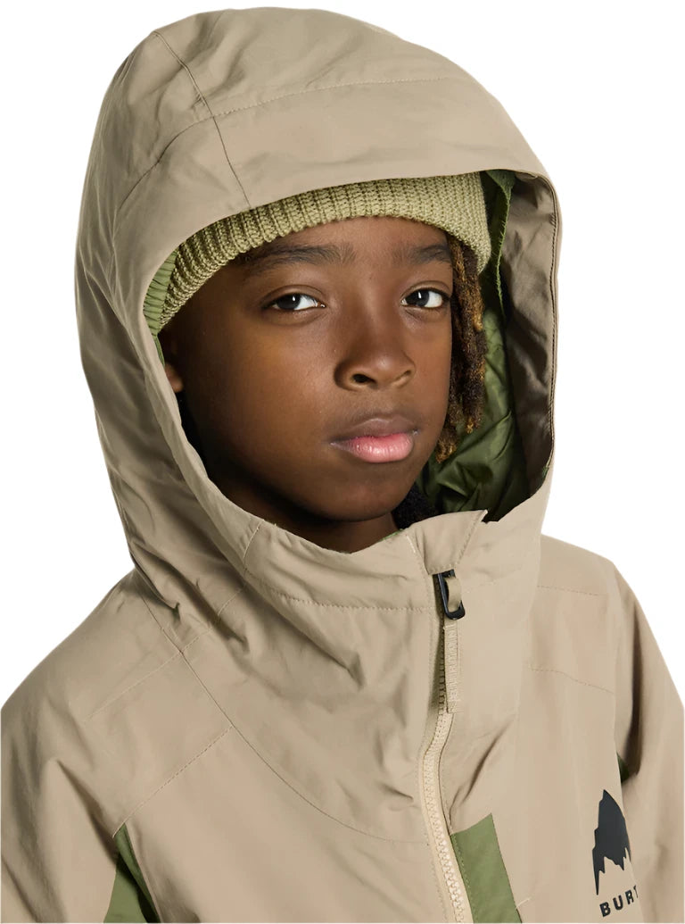 Burton Junior's Hillslope Insulated Jacket 2025 - Waterproof Winter Coat for Kids & Teens - Warm Snow Jacket for Skiing, Snowboarding & Outdoor Activities