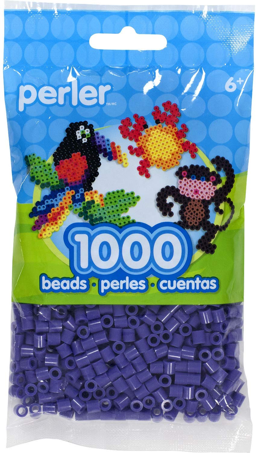 Perler Fuse Beads for DIY Crafts - 5000+ Small Iris Beads for Kids & Adults - Perfect for Jewelry Making, Home Decor, and Creative Art Projects