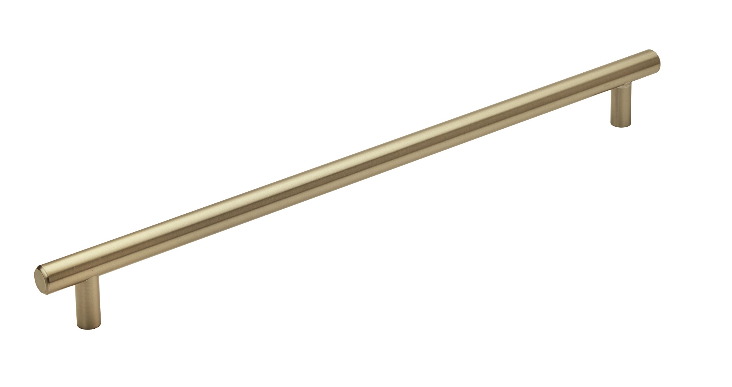 Amerock 18 Inch (457mm) Center to Center Golden Champagne Appliance Bar Pulls - 1 Pack Cabinet & Drawer Handles for Kitchen, Bathroom & Furniture Hardware Upgrade
