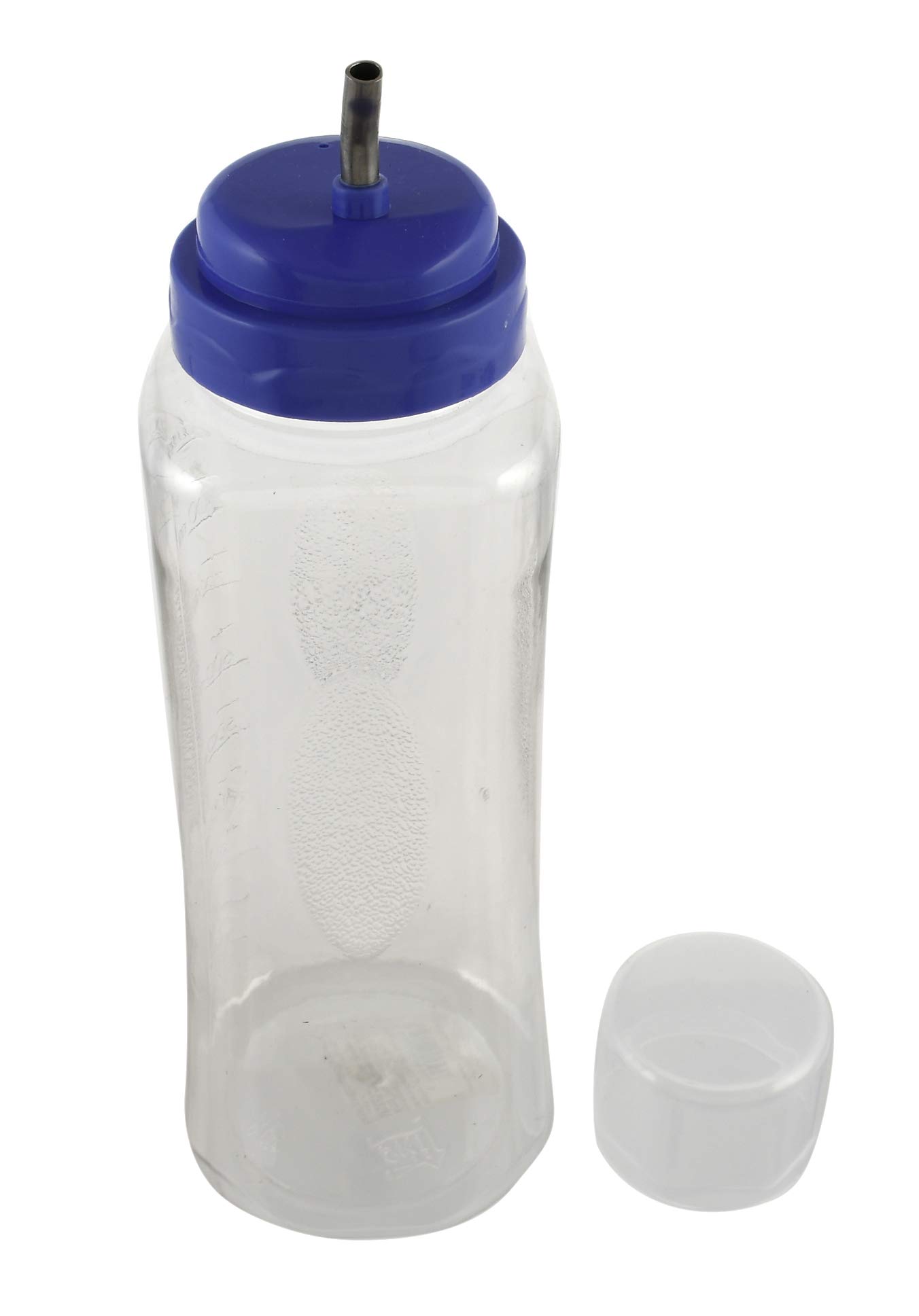 Kuber Industries 1L Leakproof Plastic Oil Dispenser Bottle for Olive Oil, Kitchen Storage Container - Purple (KUBMARTK11127) | Perfect for Cooking, Salad Dressing & Baking Needs