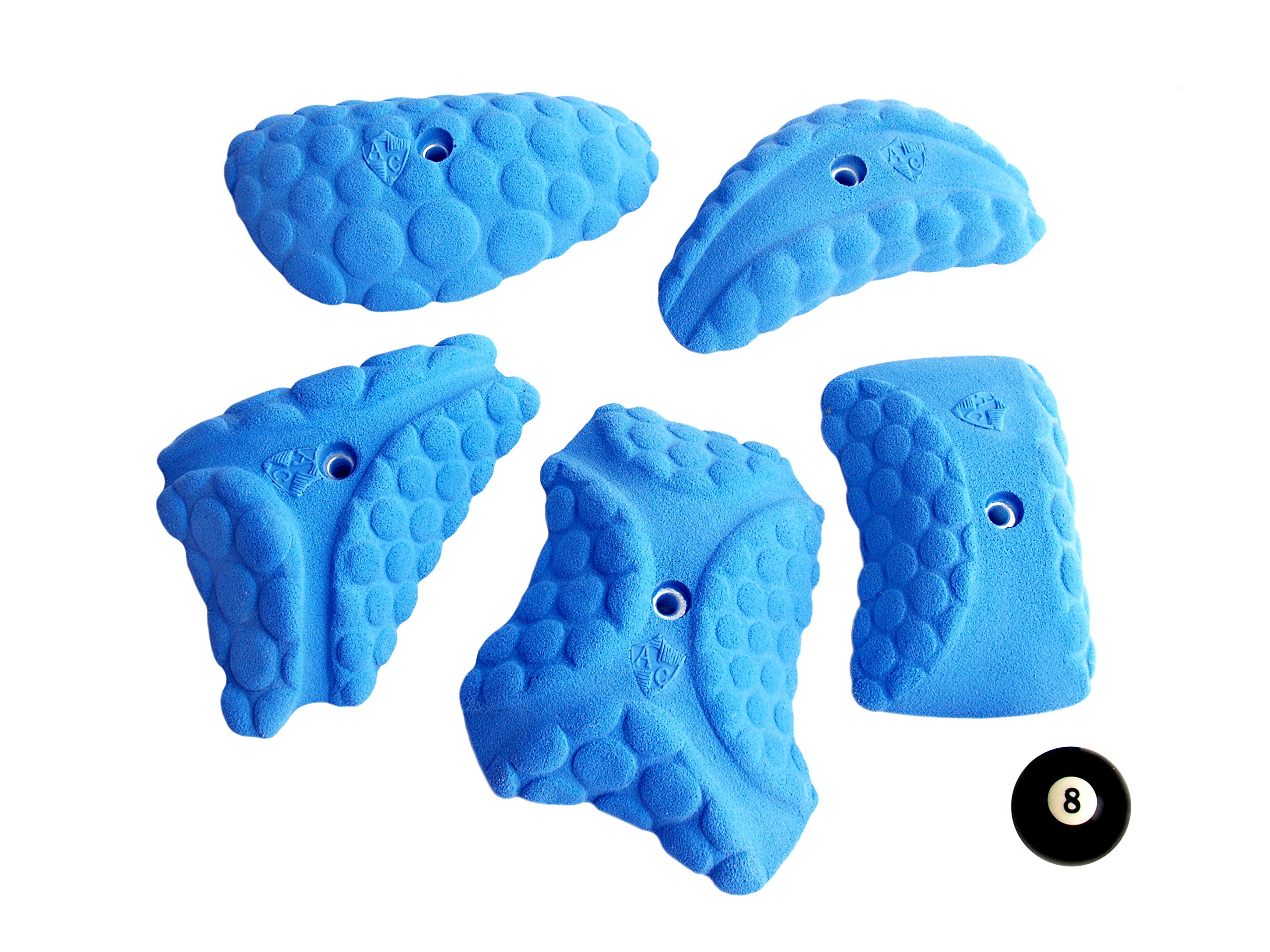 ATXARTE Bubble Texture Climbing Holds for Rock Climbing Walls - Indoor & Outdoor Training Grip for Kids and Adults - Perfect for Home Gyms, Playgrounds, and Climbing Centers