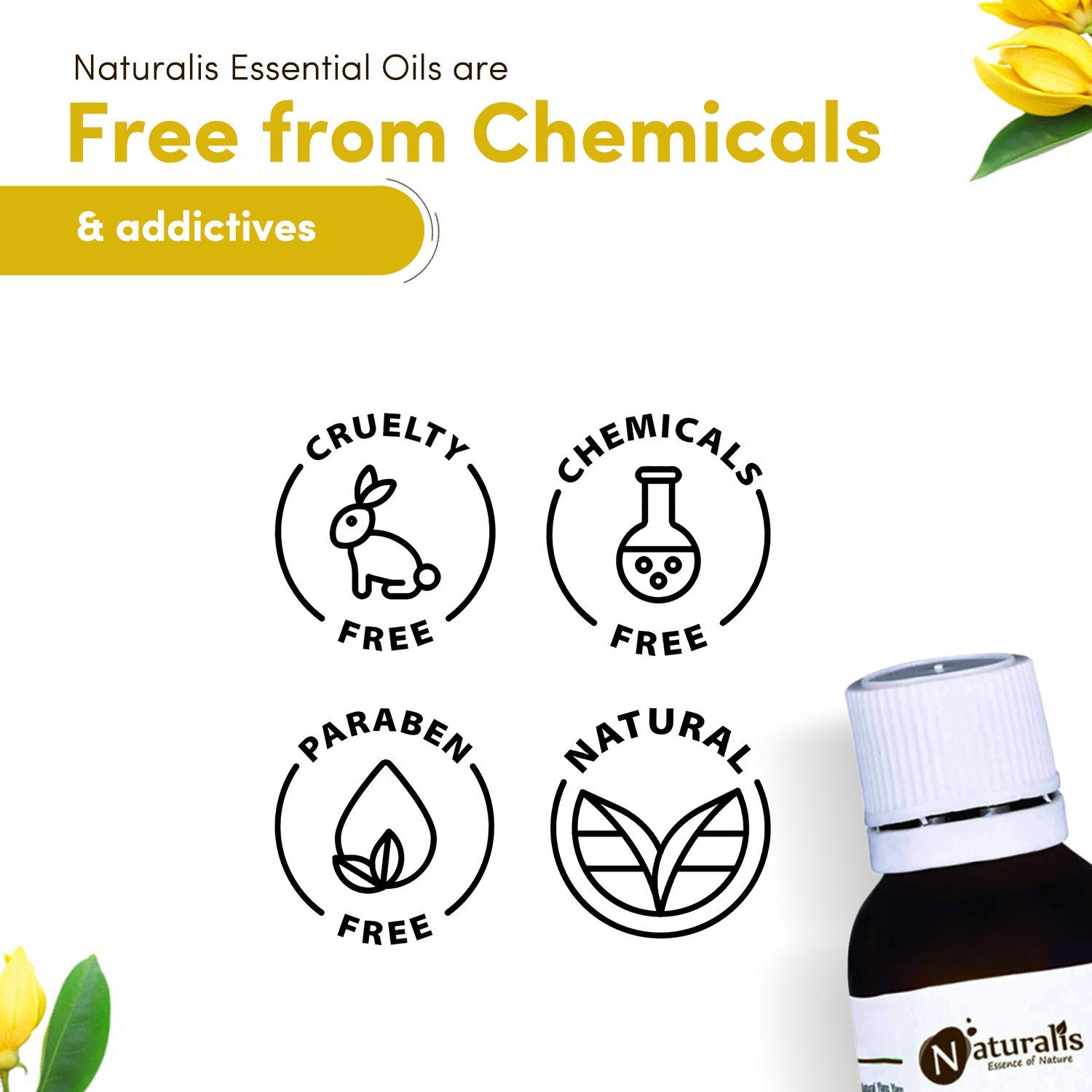 Natural Ylang Ylang Essential Oil 30ml - Pure Aromatherapy Oil for Relaxation, Stress Relief & Meditation | Perfect for Diffusers, Massage, Candles & Home Fragrance | 100% Therapeutic Grade Essential Oil for Spa, Yoga & Wellness