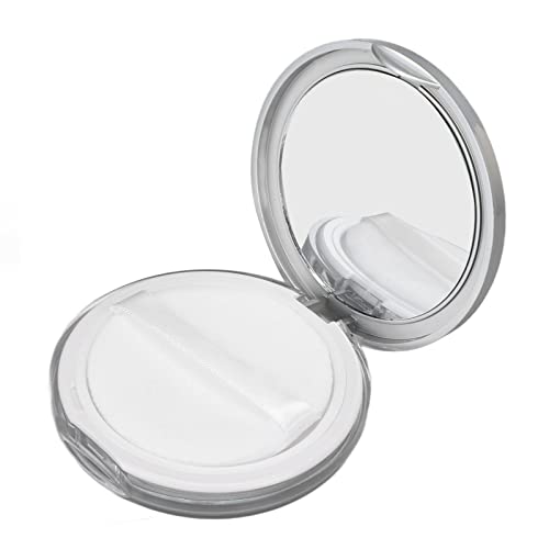 Premium Refillable Loose Powder Box - Leak-Proof Travel Setting Powder Container with Soft Flocking Lining | Perfect for Makeup Touch-Ups On-The-Go & Professional Makeup Artists