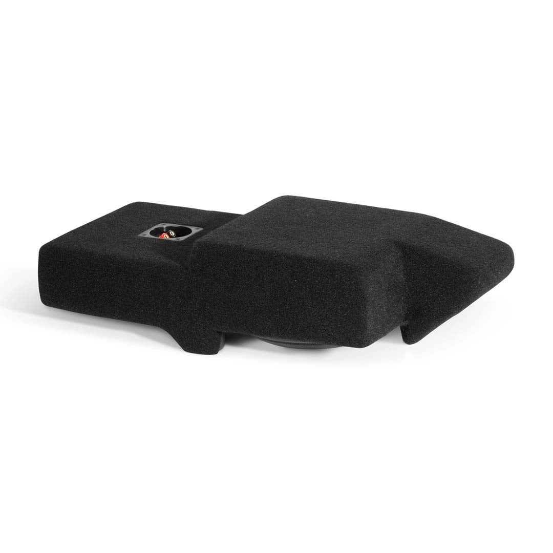 JL Audio SB GM TAHOCNSL/10W1v3 Stealthbox Subwoofer Enclosure for 2007-2013 Chevrolet & GMC Full Size SUVs & Trucks with Front Bucket Seats - 10W1v3 300W Power - Perfect for Car Audio Upgrades & Enhanced Bass Performance