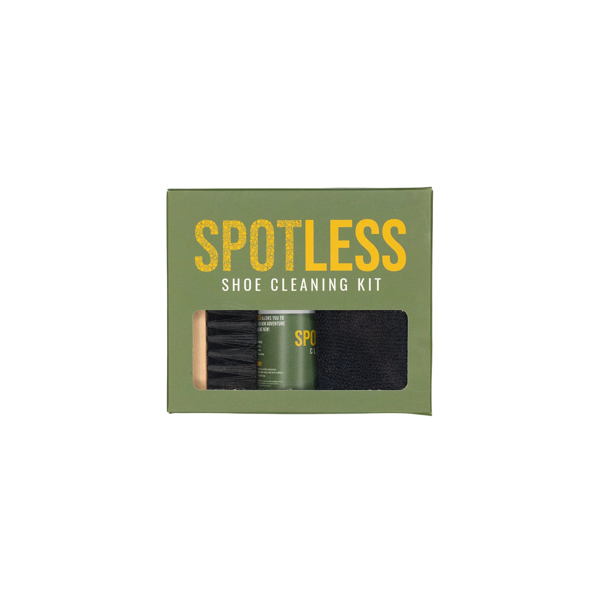 Spotless Shoe Cleaner Kit - Professional Stain Remover for Sneakers, Boots & Athletic Shoes | Gentle Cleaning for Leather, Canvas & Mesh | Perfect for Gym, Sports & Everyday Use