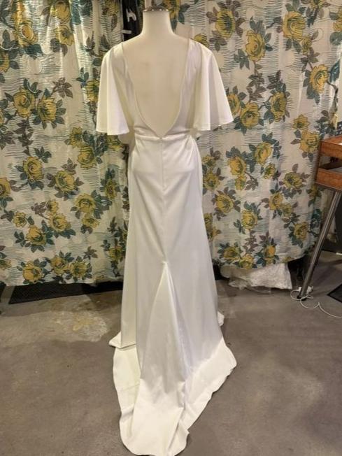 Sarah Seven Camilla Gown - Elegant Wedding Dress for Brides | Perfect for Beach, Garden & Formal Ceremonies
