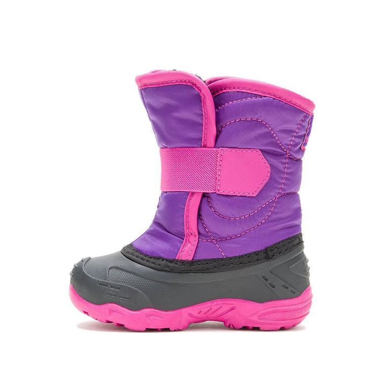 Kamik Snowbug 5 Toddler Winter Boots - Waterproof & Insulated Snow Boots for Kids (Sizes 5T-13T) - Perfect for Snow Play, Sledding & Cold Weather Adventures