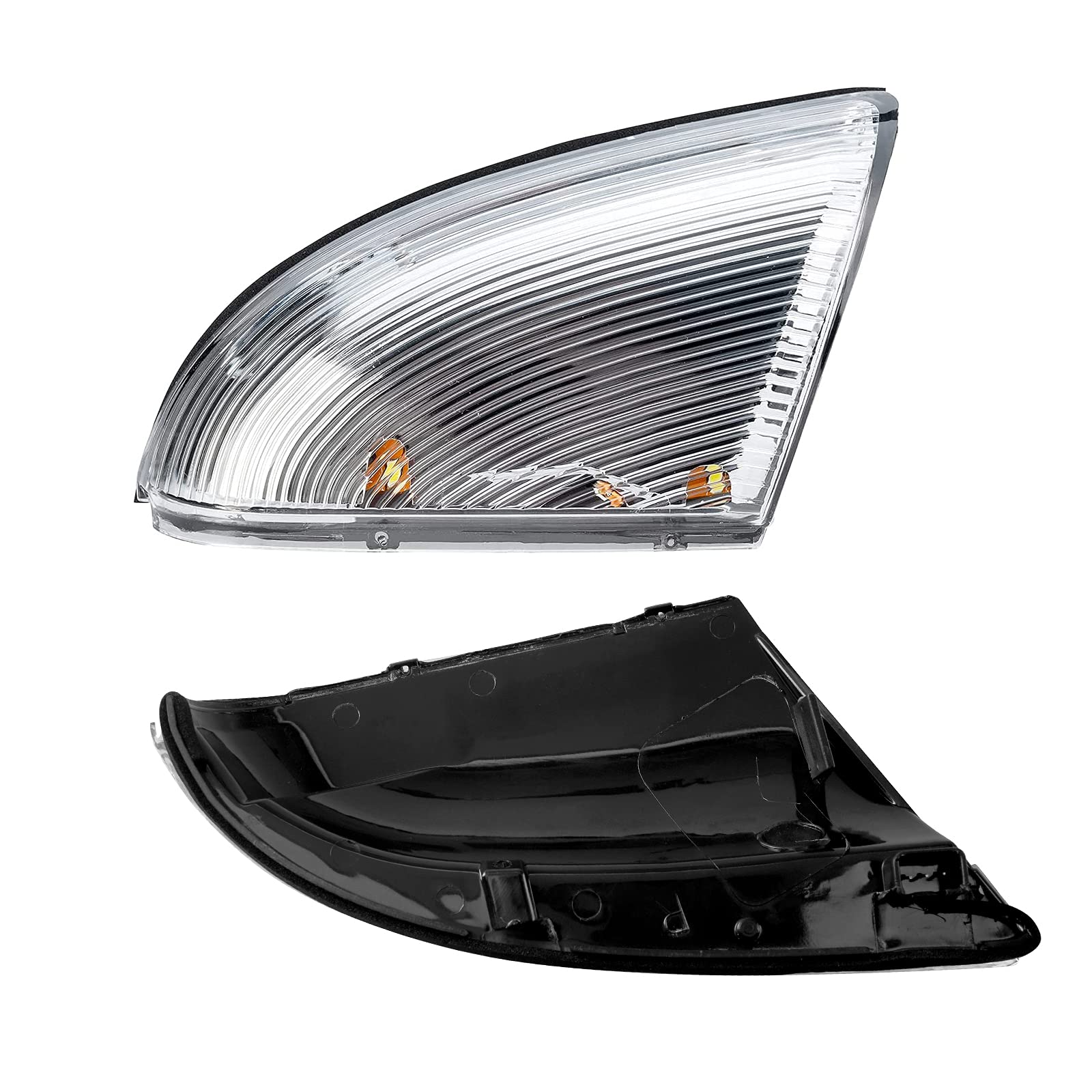 COMZY LED Side Mirror Turn Signal Light for Dodge Ram 1500 2009-2013 & 2500 2010-2013 - Right Passenger Side Replacement (Part# 68064948AA/68064949AA) - Easy Installation & Enhanced Visibility for Night Driving