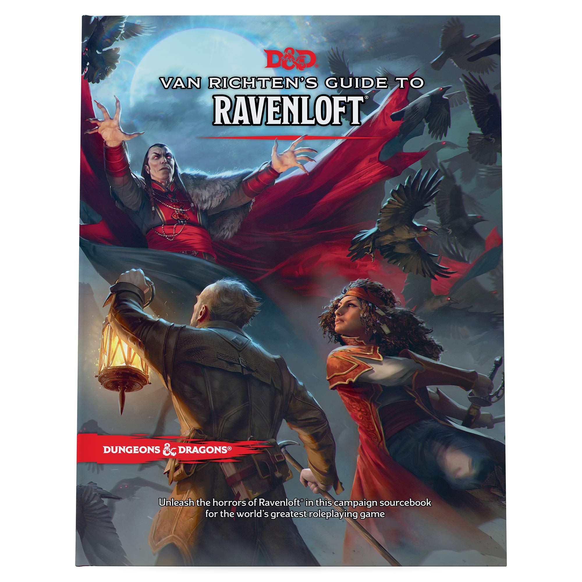 D&D Van Richten's Guide to Ravenloft - Dungeons & Dragons Horror RPG Book for Ravenloft Campaigns | Perfect for DMs & Players Creating Spooky Adventures