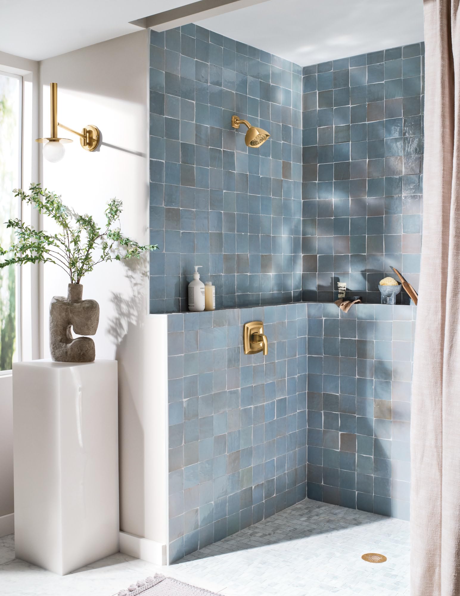 Chrome Posi-Temp Shower Valve - Anti-Scald Pressure Balancing Shower Faucet for Bathroom & Shower Remodel - Perfect for Home, Hotel, and Spa Installations