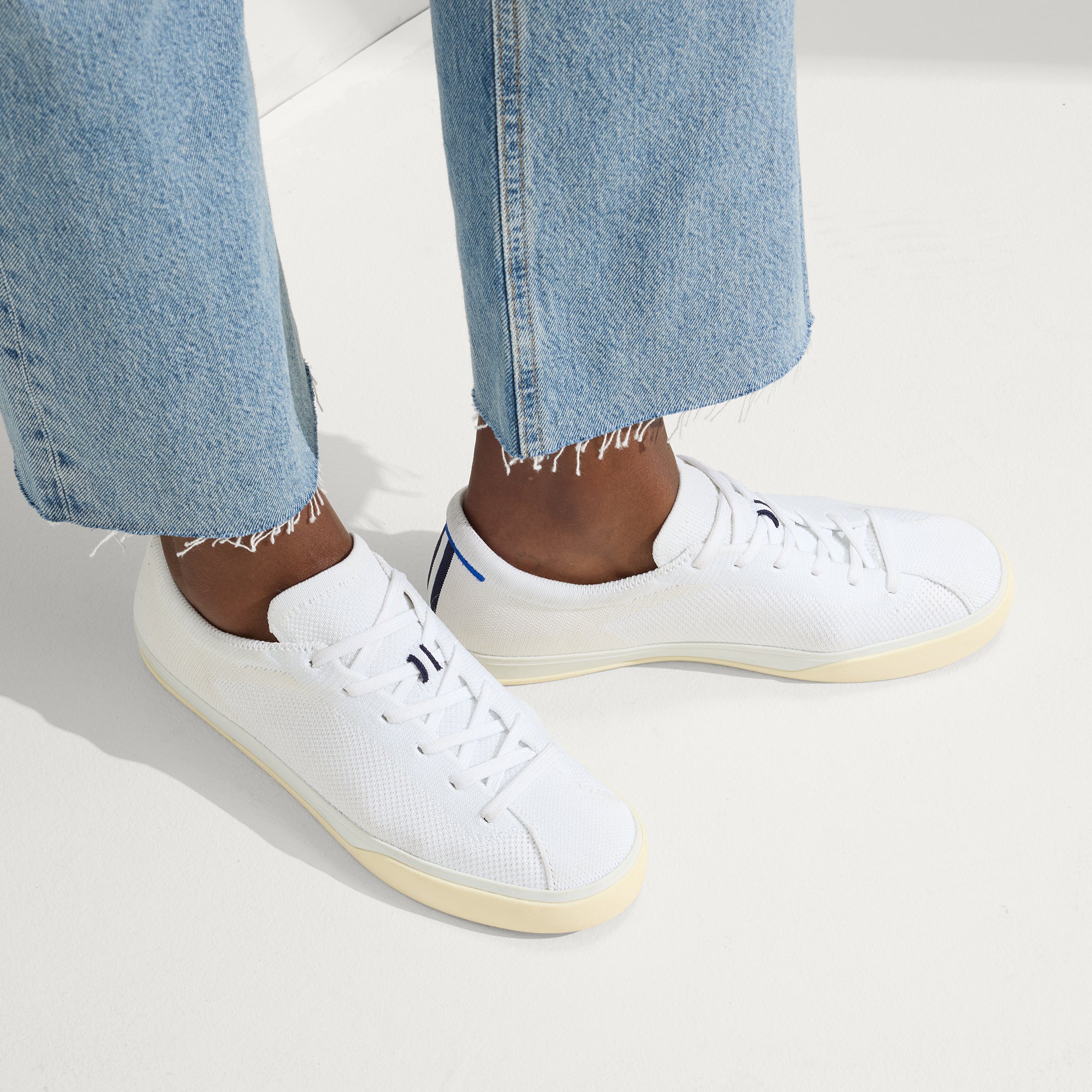 Stylish Bright White Lace-Up Sneakers for Women - Comfortable Casual Walking Shoes for Everyday Wear, Gym, and Running