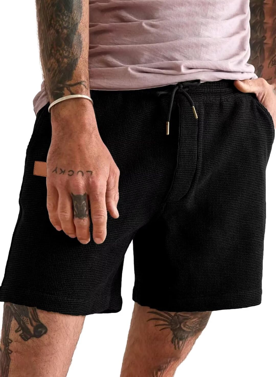 The Perfect Summer Adventure with Men's Casual Waffle Shorts