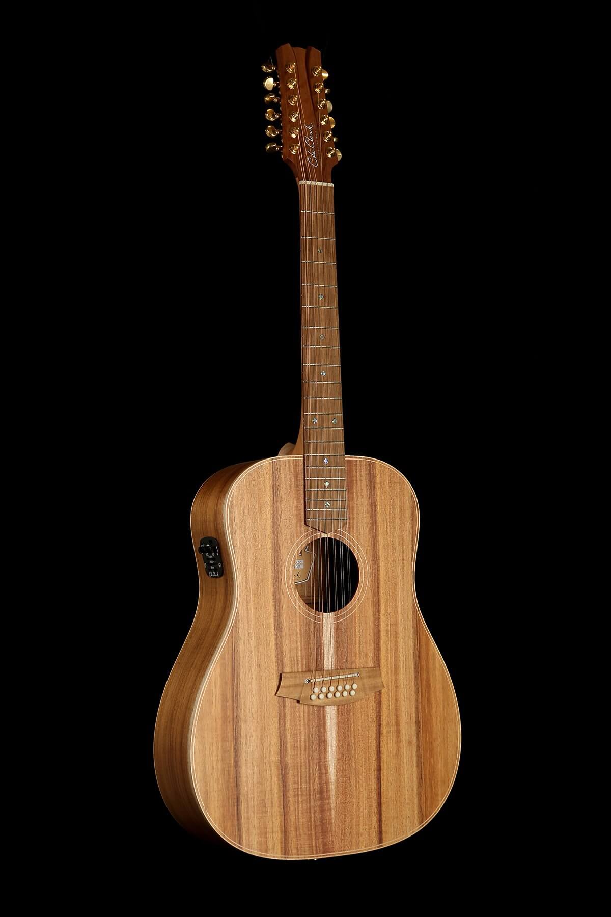 Cole Clark FL2E 'Fat Lady' 12-String Acoustic-Electric Guitar - Blackwood Body & Top | Perfect for Stage Performances, Studio Recording & Live Shows