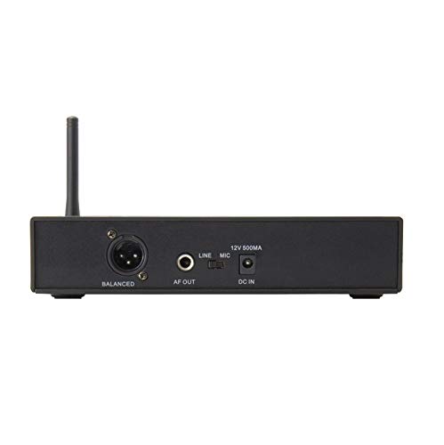 BL-3100 Professional UHF Wireless Headset Microphone System - 100 Channel Clear Sound for Church, Wedding, Presentation & School Play - Perfect for Public Speaking, Karaoke & Live Performances