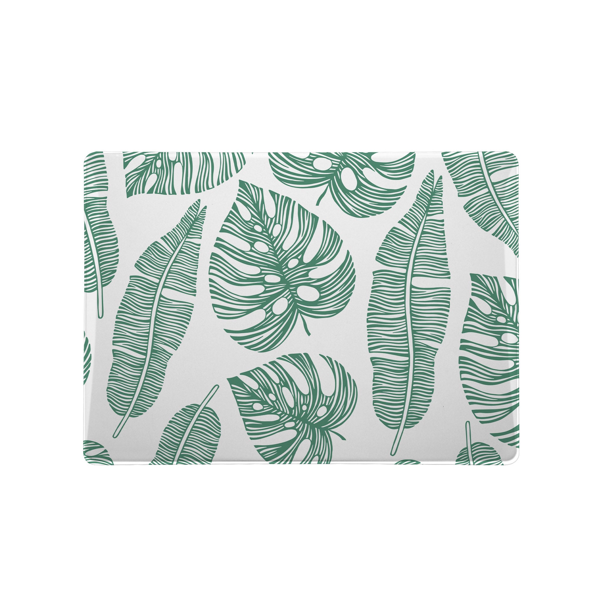 Premium Green Leaves Pattern Surface Laptop Case - Slim Protective Cover for Microsoft Surface Laptop (1-5) | Perfect for Work, Travel & School Accessories