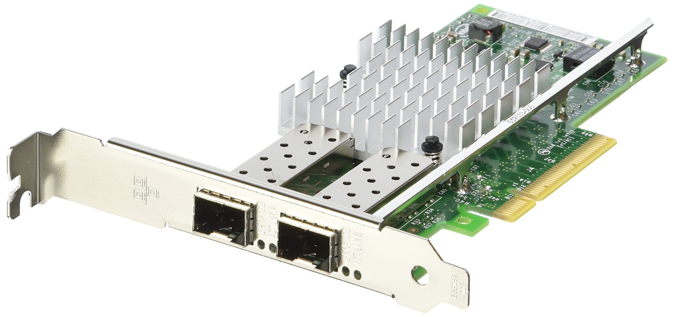 Intel X520-DA2 10Gbps Dual Port Ethernet Server Adapter - High-Speed Network Card for Data Centers, Cloud Computing & Virtualization (Use Cases: Server Upgrades, Enterprise Networking, High-Performance Computing)