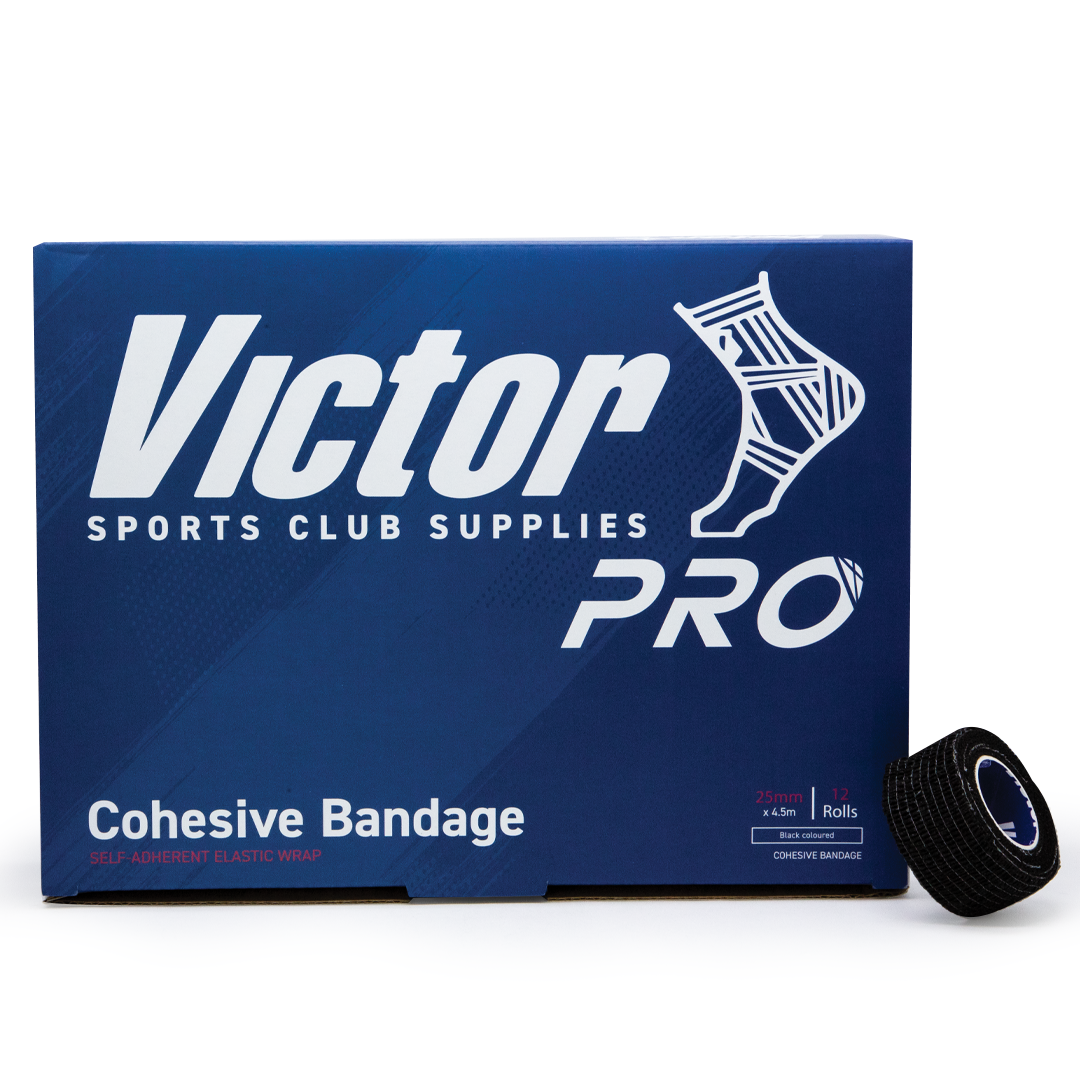 Victor Pro Cohesive Bandage Box - Self-Adhering Medical Wrap for Sports Injuries, First Aid & Veterinary Use - Latex-Free & Breathable Support Bandage for Ankles, Wrists & Joints (Ideal for Athletes, Nurses & Pet Care)