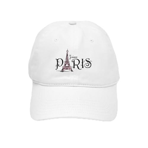 White - J'aime Paris Cap