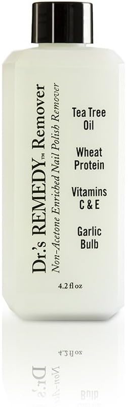 Dr.'s REMEDY Non-Acetone Enriched Nail Polish Remover - 4.2 fl oz | Gentle & Moisturizing Formula for Healthy Nails | Perfect for Manicures, Pedicures & At-Home Nail Care
