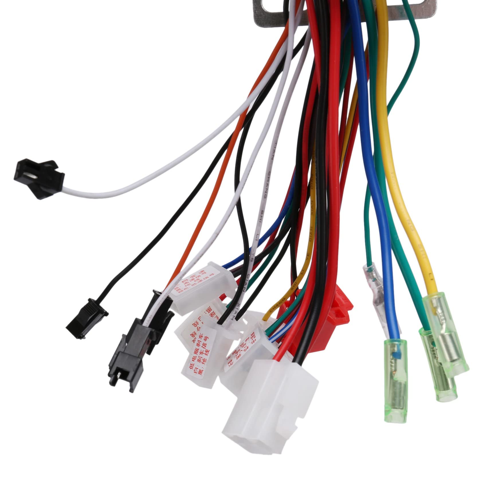 36V/48V 350W Brushless DC Motor Controller for Electric Bikes & E-Scooters - Waterproof & Durable E-Bike Accessory (White) - Perfect for Commuting, Off-Road & Urban Riding