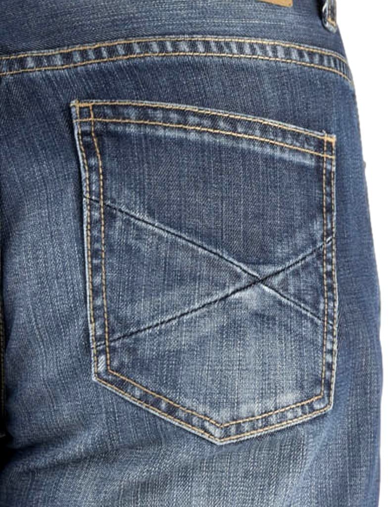 Stetson 1312 Modern Fit Blue Jeans for Men - Size 30x31 - Comfortable Slim Straight Denim Pants for Casual Wear & Everyday Outfits