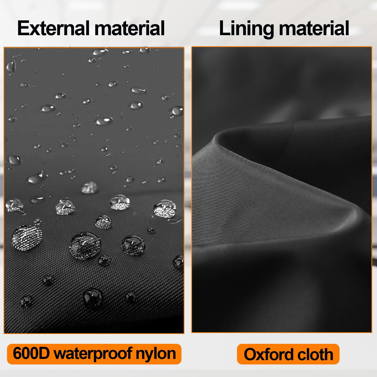 Heavy Duty Nylon Printer Cover - Dustproof, Waterproof & Antistatic Protective Case for Brother MFC-J1010DW, HL-L2460DW, HL-L2405W Wireless Printers (15.7