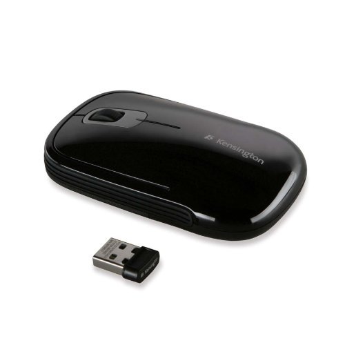 KMW72334 SlimBlade Wireless Mouse with Nano Receiver - Ultra Thin Portable Computer Mouse for Laptop, PC, Mac - Perfect for Office Work, Travel & Gaming