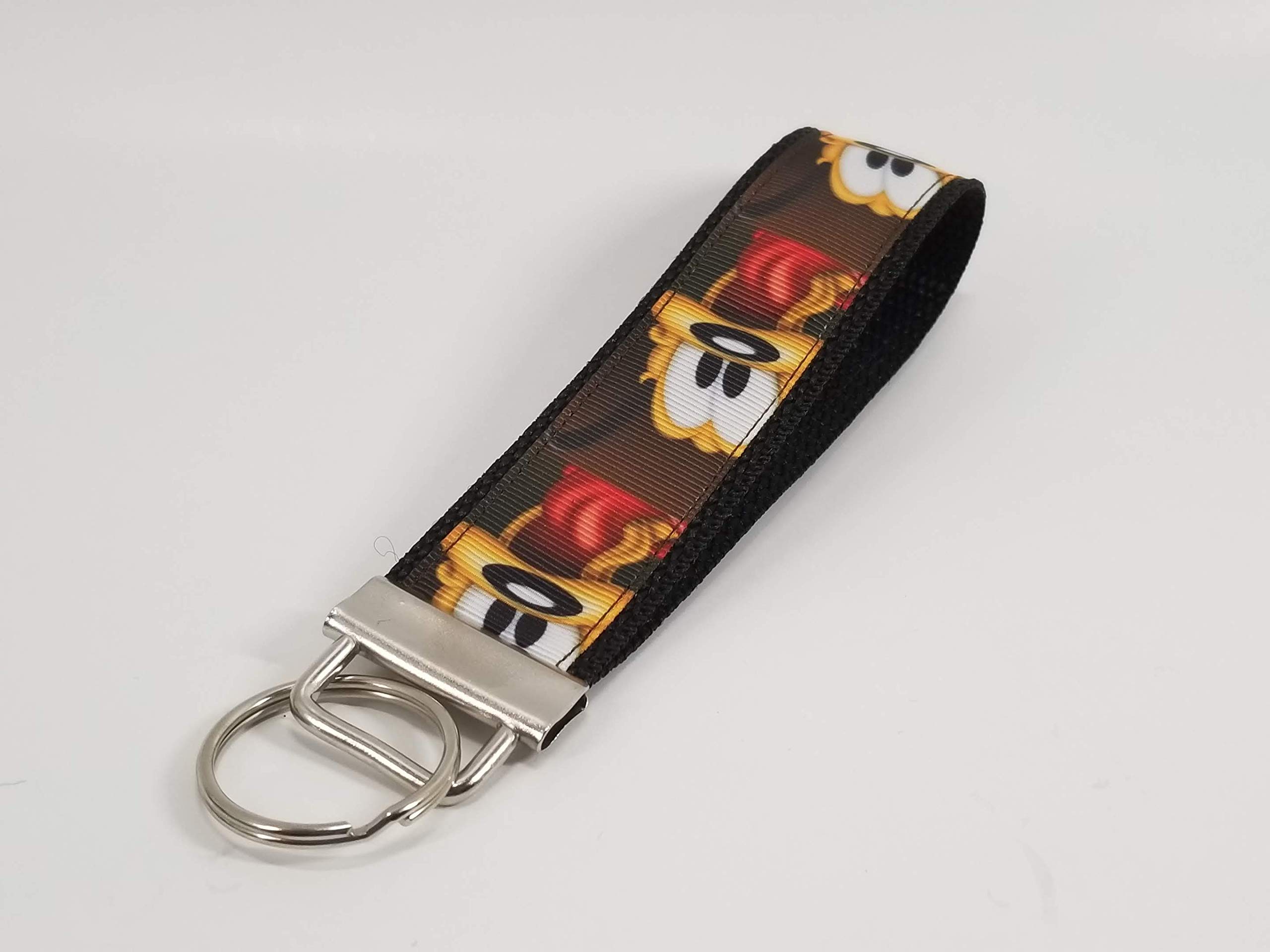 Cute Cartoon Dog Keychain for Kids - Durable Pet-Themed Key Ring for Backpacks, Purses & Gifts - Fun Animal Accessory for Dog Lovers