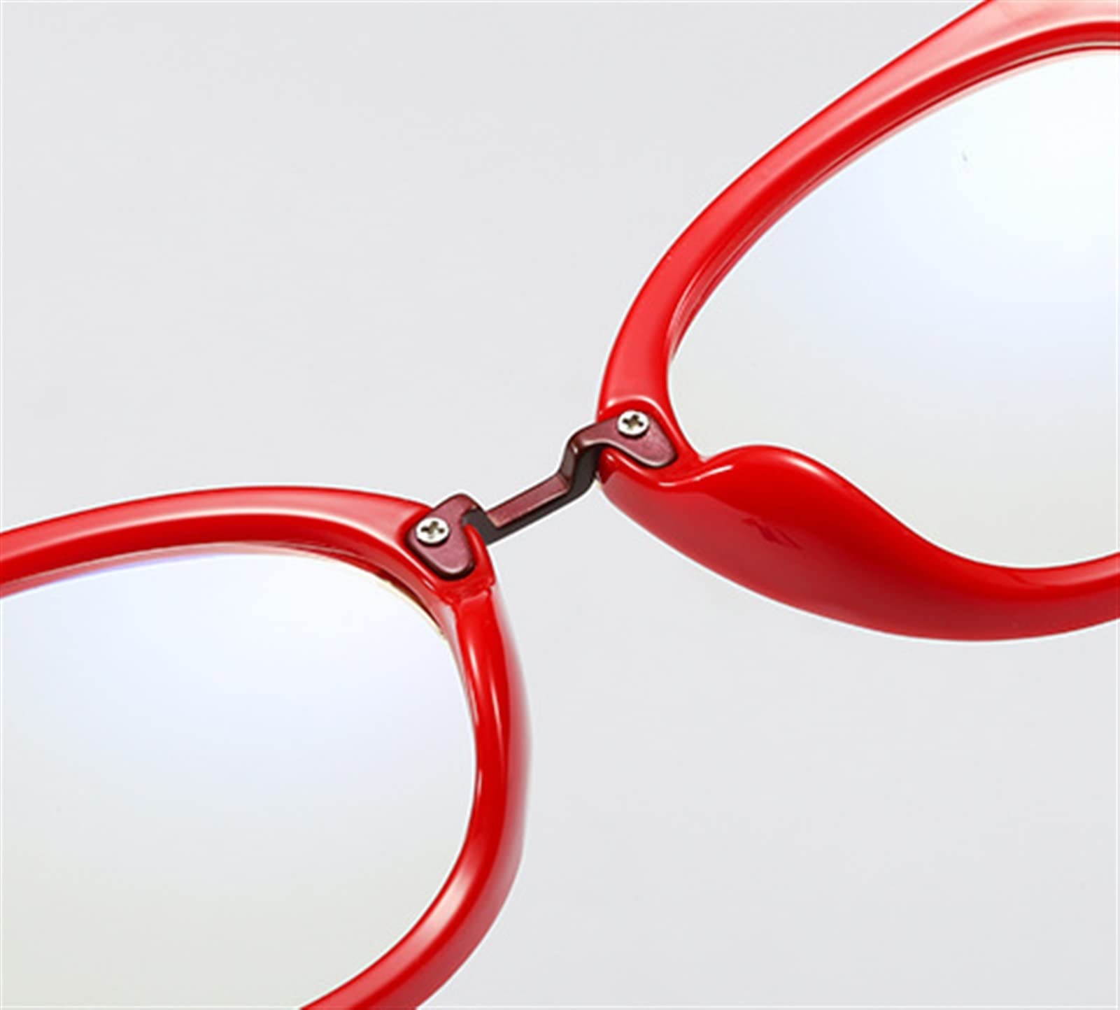 Trendy KDOQ Anti-Blue Light Reading Glasses for Women - Fashionable Cat Eye TR90 Frame with Wavy Temples | Lightweight & Durable | Perfect for Office Work, Screen Time & Reading