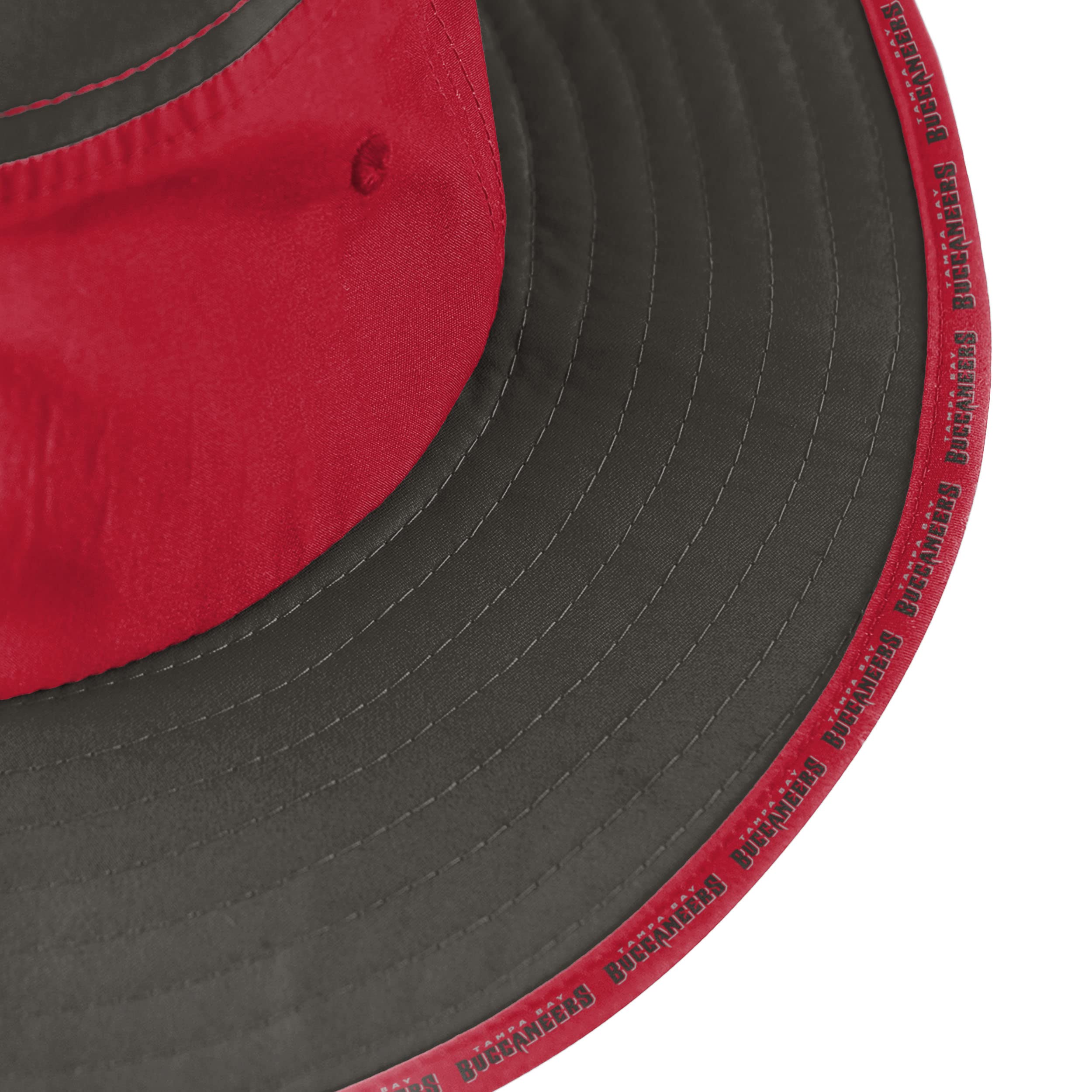 FOCO Men's NFL Team Logo Sun Bucket Boonie Hat - Adjustable Outdoor Sports Hat for Football Fans, Beach, Fishing & Hiking