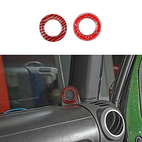 Red Carbon Fiber Grain