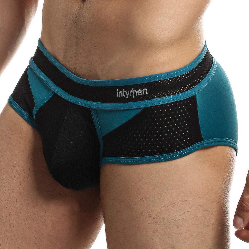 Sexy Men's Mesh Pouch Brief Underwear - Low Waist Sheer Bikini Underpants for Lingerie & Sensual Wear - Perfect for Intimate Moments, Role Play, and Special Occasions