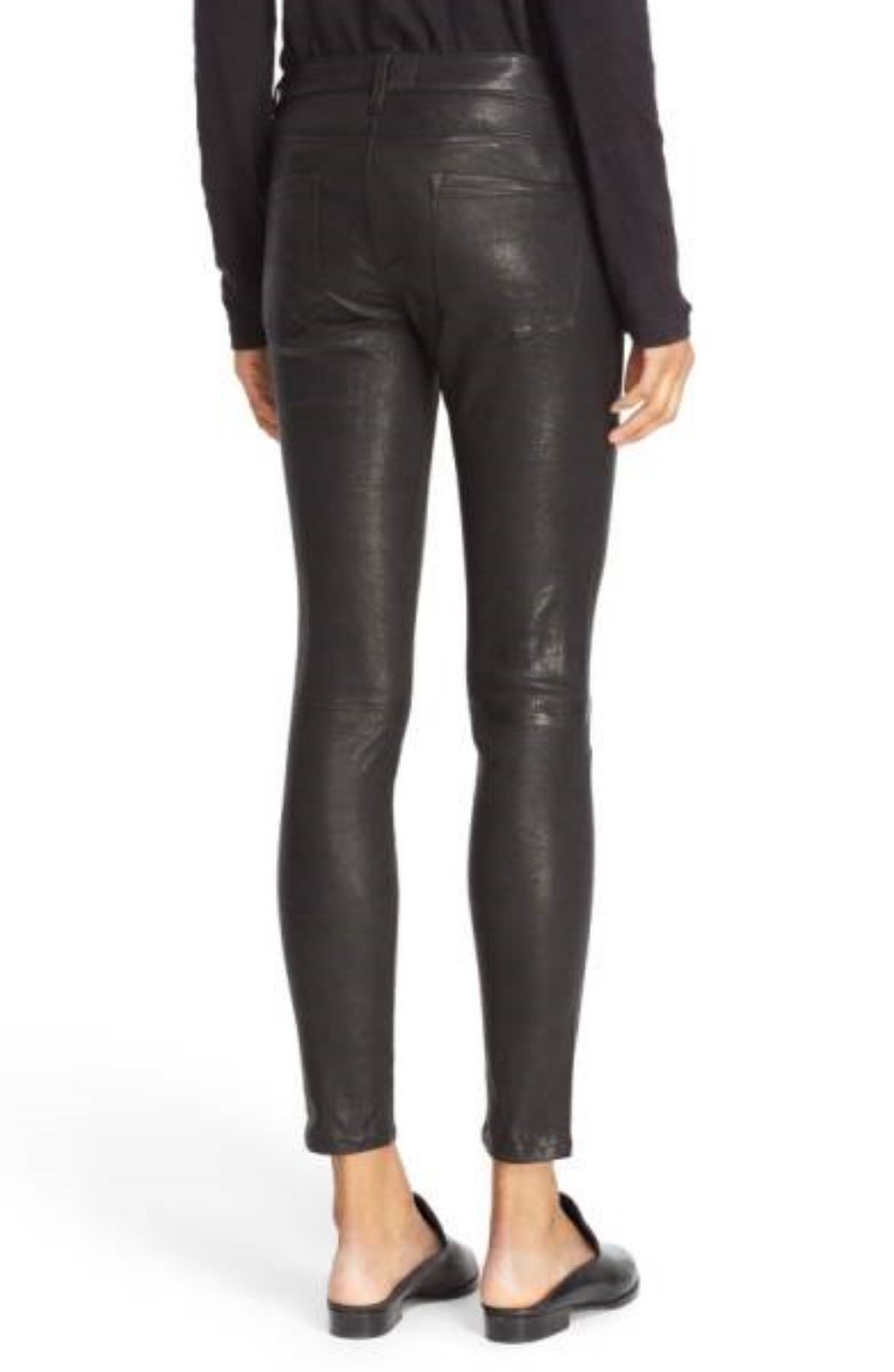 Genuine Lambskin Leather Pants for Women - Soft Skinny Slim Fit High Waisted Trousers WP001 | Perfect for Office, Party & Casual Wear