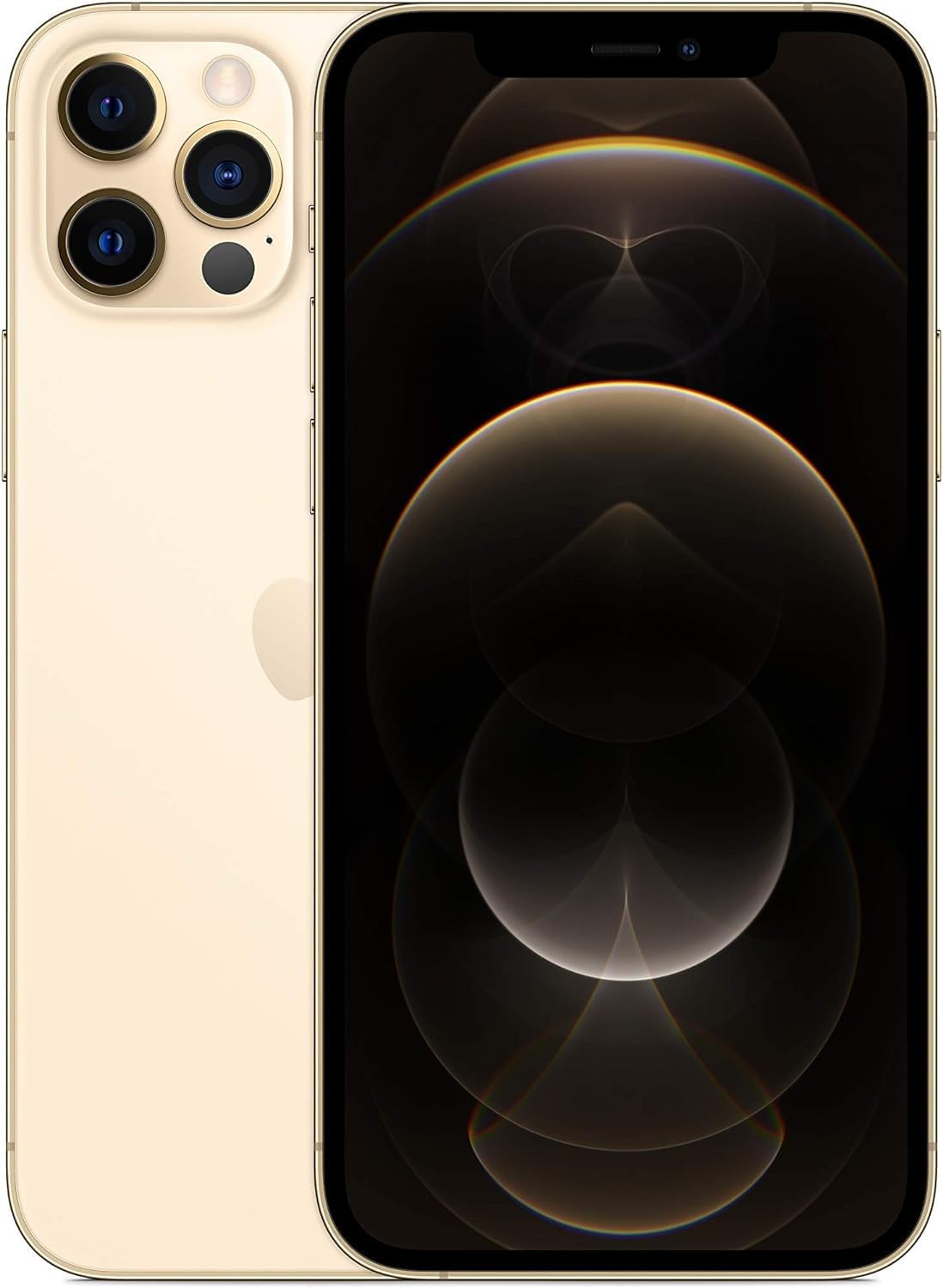 Apple iPhone 12 Pro 128GB Gold (Renewed) - Premium Refurbished Smartphone for Business, Travel & Daily Use