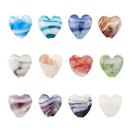 0Heart Pearlized-Mixed Color
