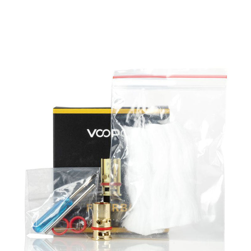 VOOPOO PnP Replacement Coils & RBA Kit - 5-Pack Compatible with Drag Series, Argus, Vinci - Rebuildable Atomizer for Vaping Enthusiasts - Perfect for Home Use, Travel & Cloud Chasing