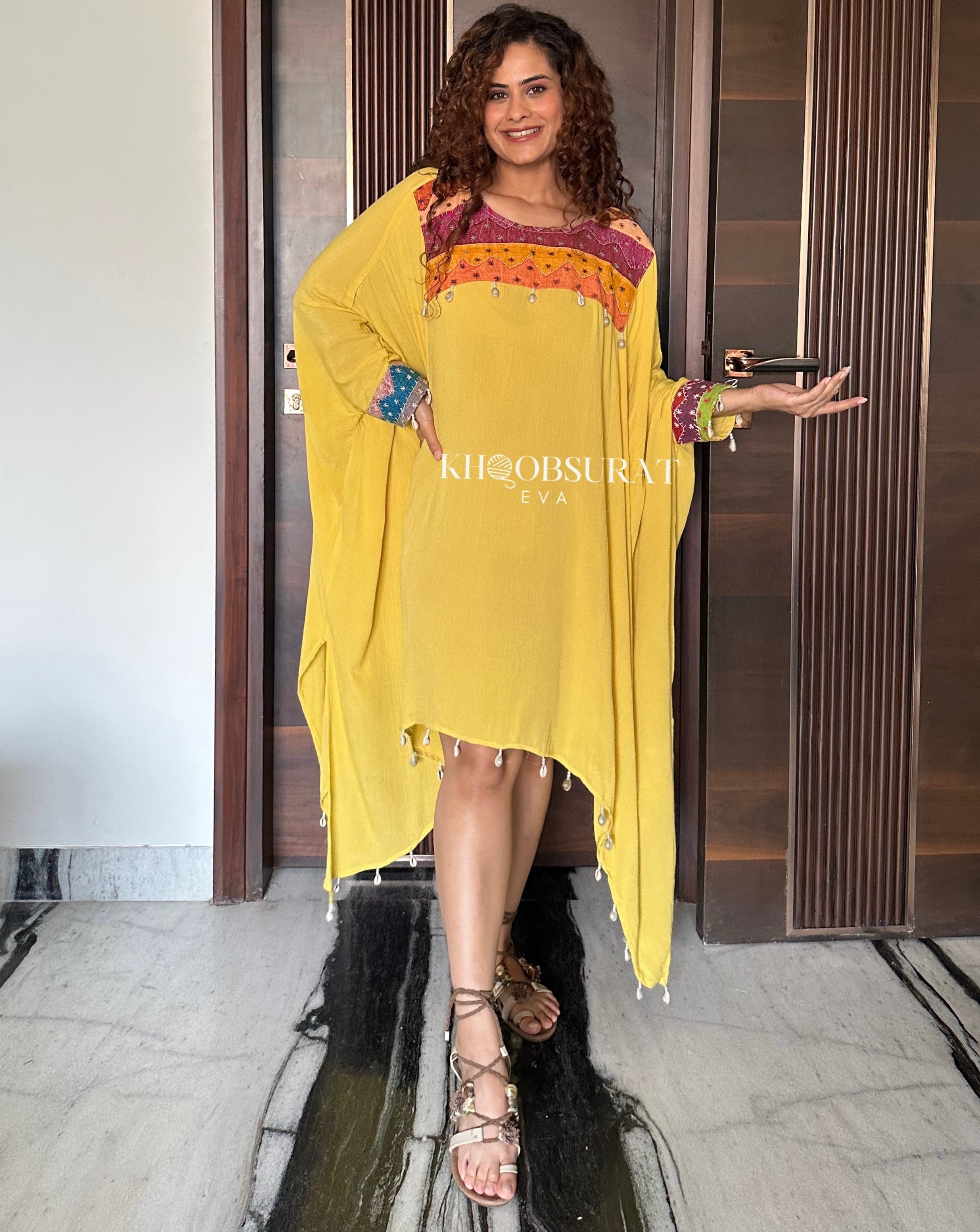 Stylish Yellow Women's Coordinated Outfit Set | Trendy Matching Top & Bottom | Perfect for Casual Wear, Summer Outfits & Street Style Fashion