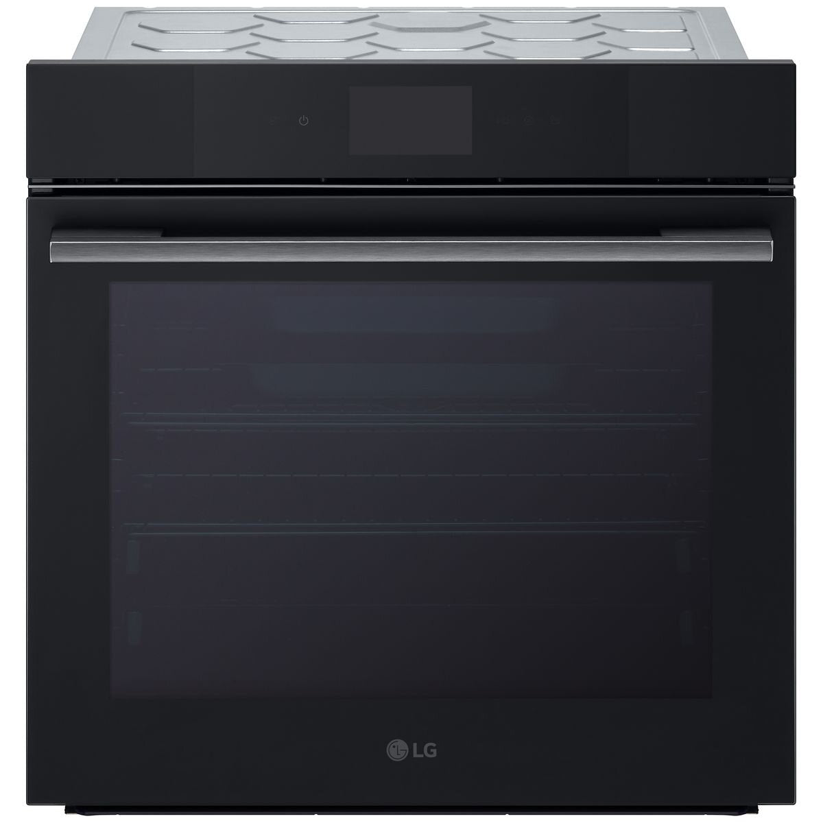 LG 60cm InstaView Series 9 Full Steam Oven with Black Glass - BO609B2BG4 | Smart Countertop Microwave Oven for Modern Kitchens, Baking & Healthy Cooking