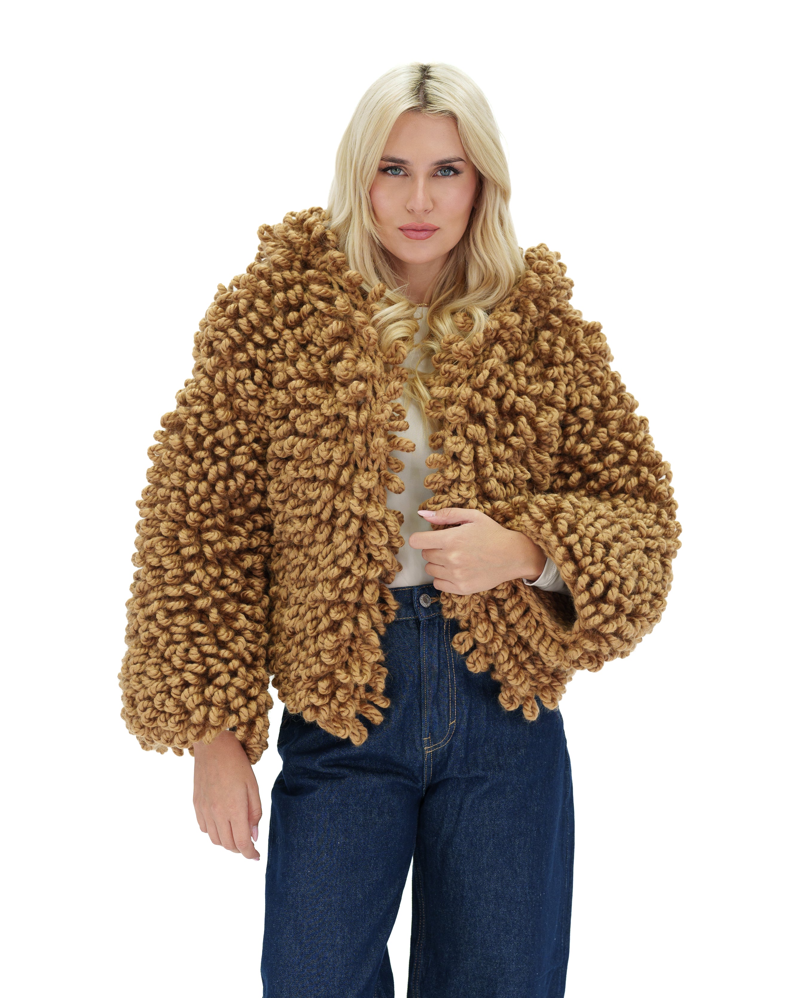 Soft Teddy Crop Jacket for Women - Cozy Fleece Outerwear for Fall & Winter | Perfect for Casual Outfits, Dates, and Layering