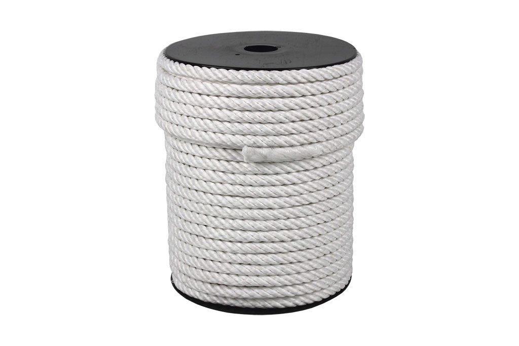 5 Strands Natural Sisal Rope, 14mm Thick x 50m Length - Durable White Twisted Cord for Crafts, DIY Projects, Gardening & Home Decor