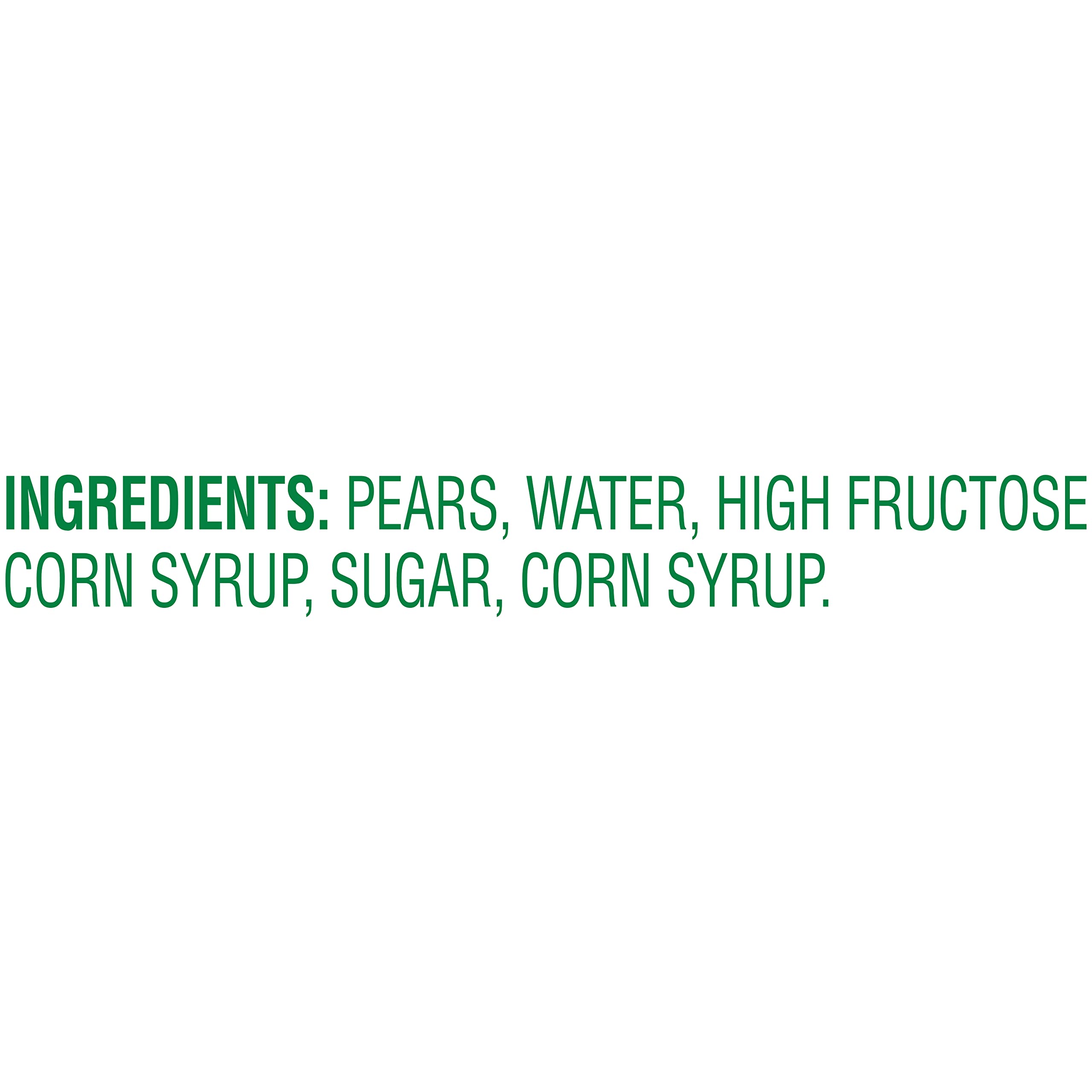 DEL MONTE Sliced Bartlett Pears in Heavy Syrup - Canned Fruit, 15.25 Oz (Pack of 12) | Sweet & Juicy Pears for Snacks, Desserts, Salads & Baking | Non-GMO, Gluten-Free, Ready-to-Eat