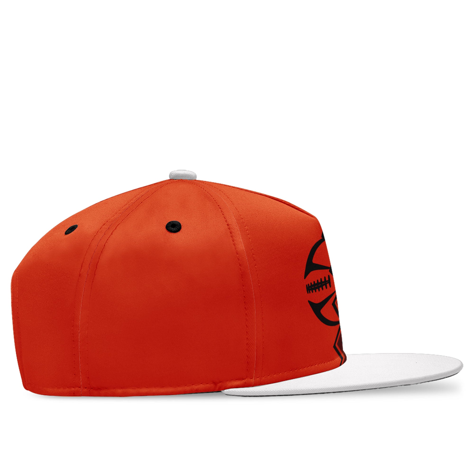 Custom Deep Blue & Orange Illinois MaxSoul Shoes and Hat Set - Personalized Sports Fan Combo D028017 - Perfect for Game Days, Tailgating, and Showing Team Spirit