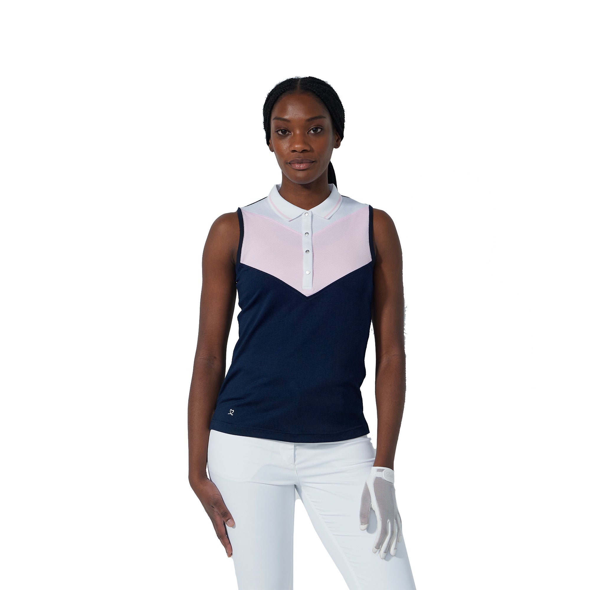 Women's Sleeveless Golf Polo Shirt - Breathable Moisture-Wicking Athletic Top for Golf, Tennis & Outdoor Sports - Perfect for Summer Practice & Club Tournaments