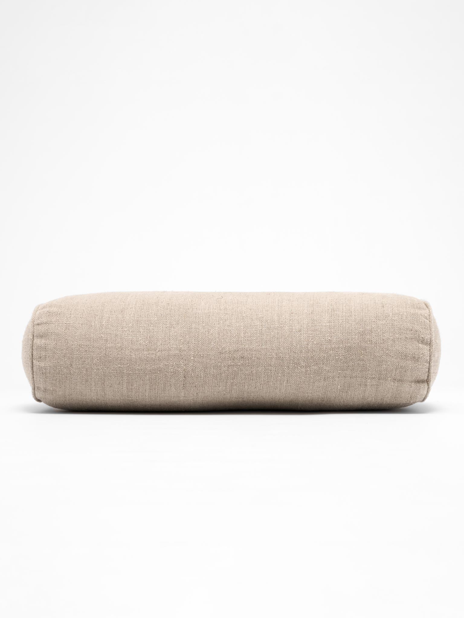 Yogamatters Natural Hemp Rectangular Buckwheat Bolster Pillow - Perfect for Yoga, Meditation & Relaxation Support