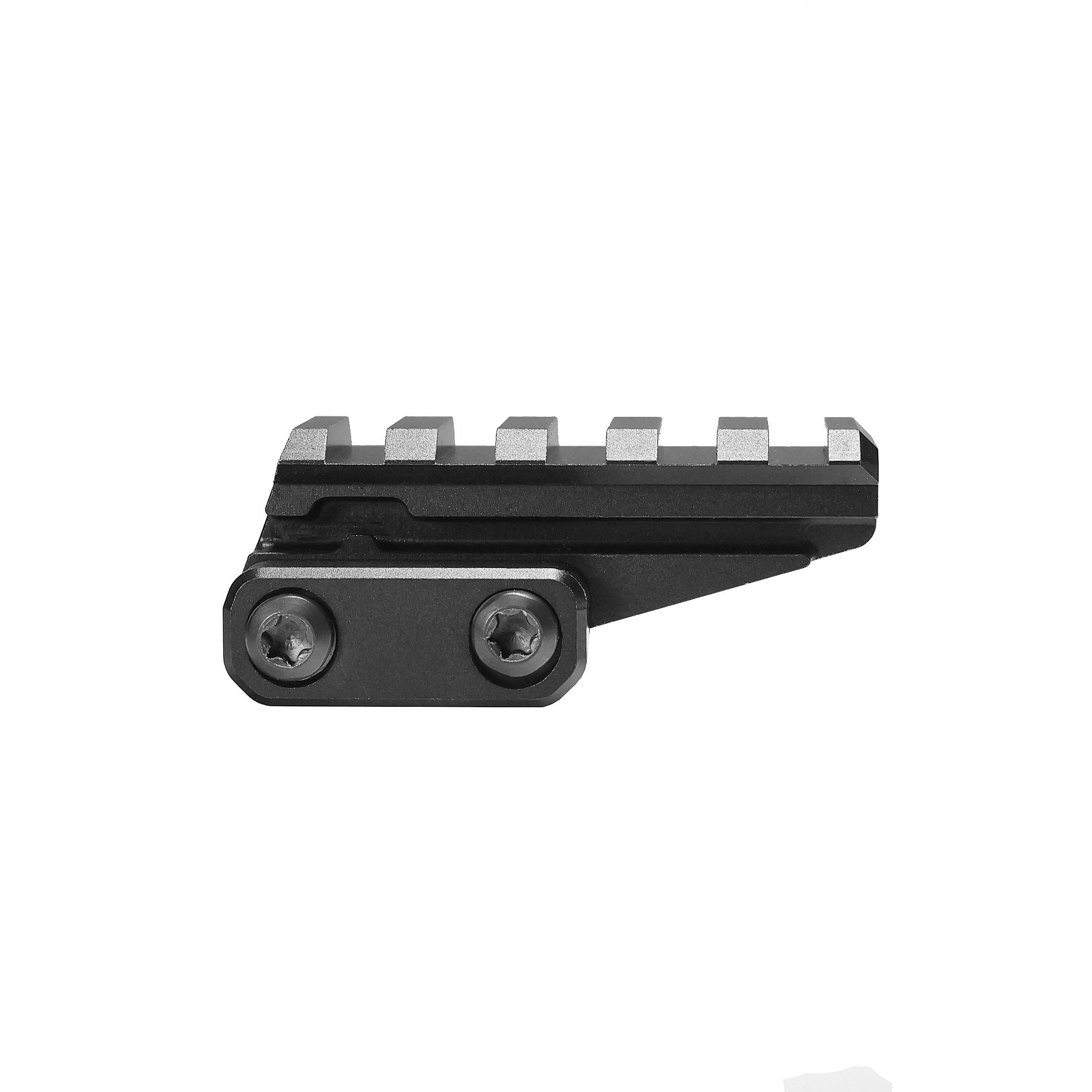 Unity Tactical FAST Accessory Riser Mount - Picatinny Rail Riser for Optics & Scopes - Perfect for AR-15, Shotguns & Tactical Firearms Accessories (Use for Enhanced Sight Alignment & Shooting Accuracy)