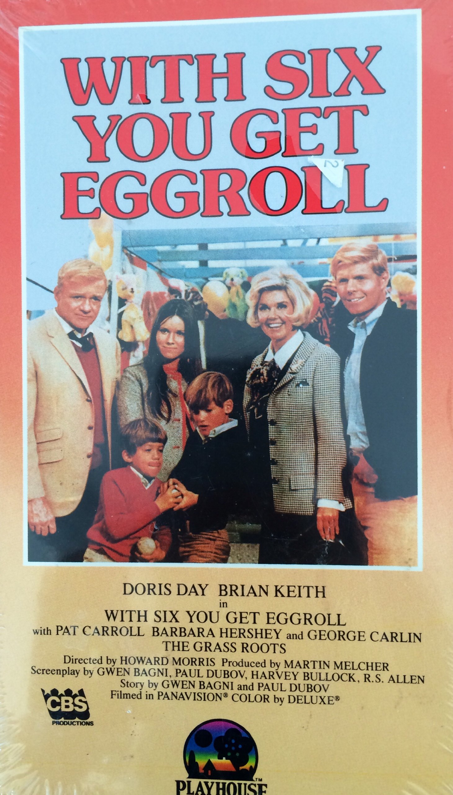 With Six You Get Eggroll 1968 DVD - Classic Family Movie for Cozy Nights